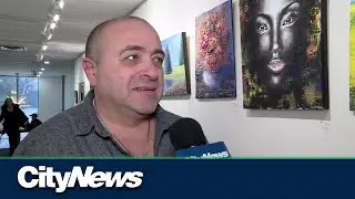 Manitoba truck driver turned artist has work highlighted in Steinbach