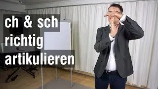 ch & sch richtig artikulieren - akzentfrei Deutsch sprechen // Anno Lauten