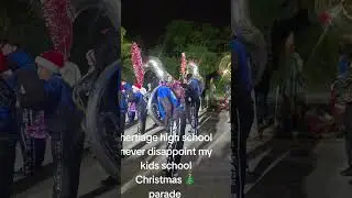 Christmas 🎄 parade 2025 go big blue 💙 💪 😎 🙌 