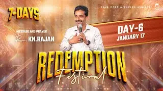 விடுதலை பெருவிழா | DAY - 6 | 17 JANUARY 2026 | Rev. KN.RAJAN