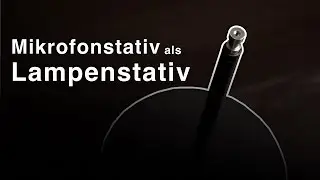 Gewindeadapter - Mikrofonstativ zu Lampenstativ umr&uuml;sten