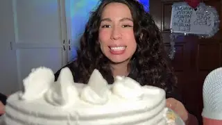 ASMR comiendo pastel 🍰 | mi cumpleaños 