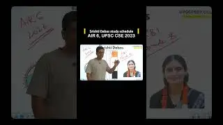 Daily study schedule of a working UPSC Topper | Srishti Dabas AIR 6 UPSC CSE 2023