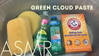 Elbows Deep in Green Cloud Paste | ASMR