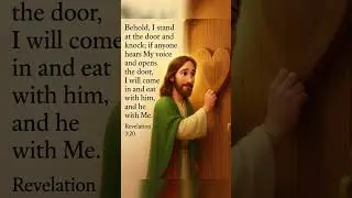 &ldquo;Jesus Is Knocking &ndash; Will You Open the Door?&rdquo; ✨#viral #bibleverse #jesus