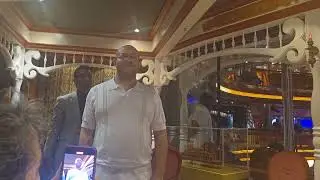 Carnival cruise magic during chef table!