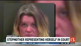 Stepmother representing herself in court
