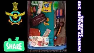 Airforce Training Packing List || Airforce Training daily Routin Items List || #iaf