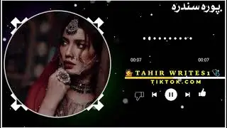 Wali Darman Yar Me Warokai Musafar Shoo Pashto new Song tapay