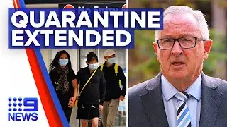 Coronavirus: NSW Health Minister tightens hotel quarantine rules | 9 News Australia