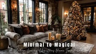 Warm & Cozy Rustic Christmas Home Tour 2025 | Farmhouse Holiday Style Guide