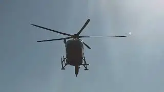 ZK-IXN [CFL01] Landing at waikato hospital from a field near waikato hospital