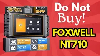 STOP WASTING MONEY on FOXWELL NT710 Scan Tool Honest Brutal Review
