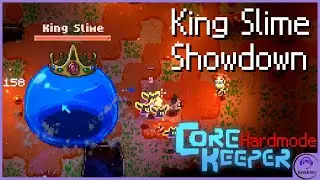 🌟 Epic Showdown: King Slime Boss Fight in Hardmode! | Core Keeper🌟