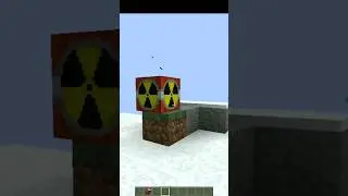 ядерная бомба Майнкрафт #майнкрафт #minecraft #nuke #бомба