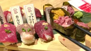 Horse Meat Sushi in Japan?! Trying Fresh Basashi in Hakata (Fukuoka)