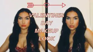 VALENTINES DAY MAKEUP LOOK 2022