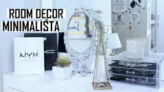 DIY - DECORAÇÃO MINIMALISTA/ESCADINAVO | Room Decor #3 - Lorena Lima - ft. Eduardo Wizard