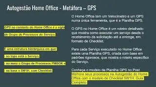 Met&aacute;fora do Home Office - Veloc&iacute;metro e GPS