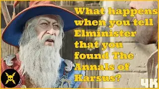 Baldur's Gate 3: What happens when you tell Elminister that you found The Annals of Karsus?