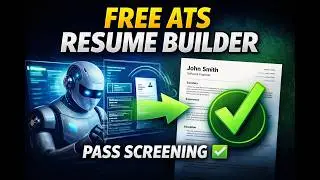 Free ATS Resume Builder Website | Create ATS-Friendly Resume in Minutes