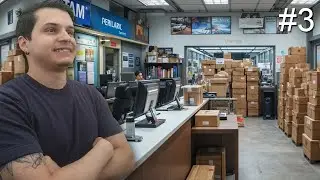 EXPANSION MAXIMA ZONA DE ALMACENAMIENTO  | Cargo Shop Simulator #3