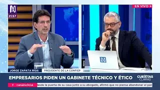 10-10-2025 Canal N: Entrevista al presidente de la CONFIEP, Jorge Zapata R&iacute;os