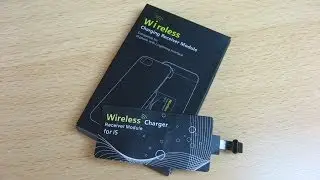 Powerqi Qi wireless charger receiver card for iPhone - rozbalen&iacute; (unboxing)