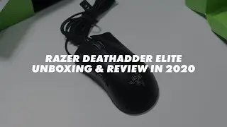 Razer Deathadder Elite Unboxing & Review in 2020