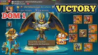 HARDEST DOMINION 1 EMPEROR - Lords Mobile