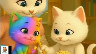 Cat Song for Kids Families #MamaCat  #CatLullaby  #MeowSong  #KittenLove  #3DCat  #CatSinging  #Cat