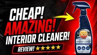 Cheap and Effective All Surface Cleaner! 303 Interior Cleaner Review & Test!