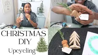 CHRISTMAS DIY| CHRISTMAS DECOR ON A BUDGET UPCYCLING| Amanda Oak Ince