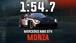 Monza 1:54.7 - Mercedes AMG GT4 - GO Setups | ACC 1.10.1