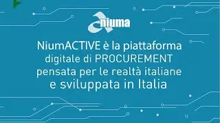 Piattaforma di e-Procurement niumActive