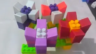 Satisfying DIY Block Flowers 🌷🌹| ASMR Building Blocks | Lego Sounds 