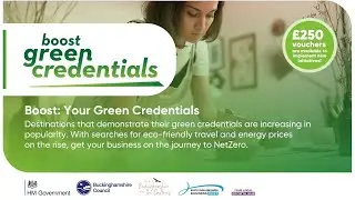 Boost your green credentials