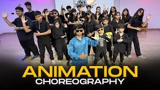 ANIMATION DANCE I LUCKNOW DANCE HUB I CHOREOGRAPHY BY KRISHNA