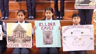 WORLD HERITAGE DAY,  On April 18th, 2024, was observed by Sacred Heart Convent School, Sec-39, LDH