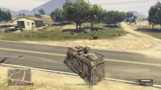 GTA 5 - Armoured Boxville VIP work Fortified, driver