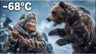 80-Year-Old Widow vs Starving Bear Awakened from Hibernation at &ndash;68&deg;C | Extreme Yakutia