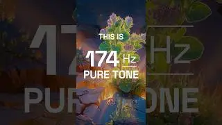174 Hz Frequency Pure Tone for Pain Relief, Deep Grounding & Energetic Stability