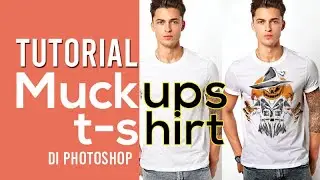 Tutorial desain #muckups t-shirt #photoshop #trikphotoshop