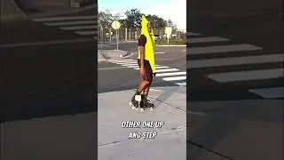 How to do the book on roller skates in 11 seconds  #rollerskating