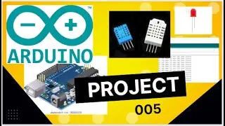 Mixed-Project DHT(Temperature and Humidity)sensor reading, using serial-monitor, LED blink