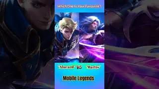 Mobile Legends Counter Hero | Alucard VS Martis | MLBB Heroes #shorts #mlbb #alucard #martis #gaming