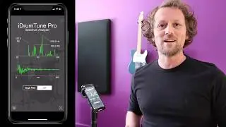 Drum Shell Vibration and Drum Tuning by Professor Rob Toulson with IDrumTune Pro Analysis - Part 2