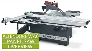 Sliding Table Panel Saw - Altendorf WA6