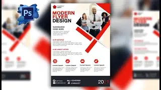 Modern Business Flyer design.