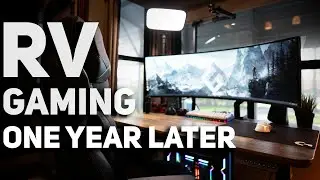 RV Gaming Setup Tips After A Year + Updated Tour